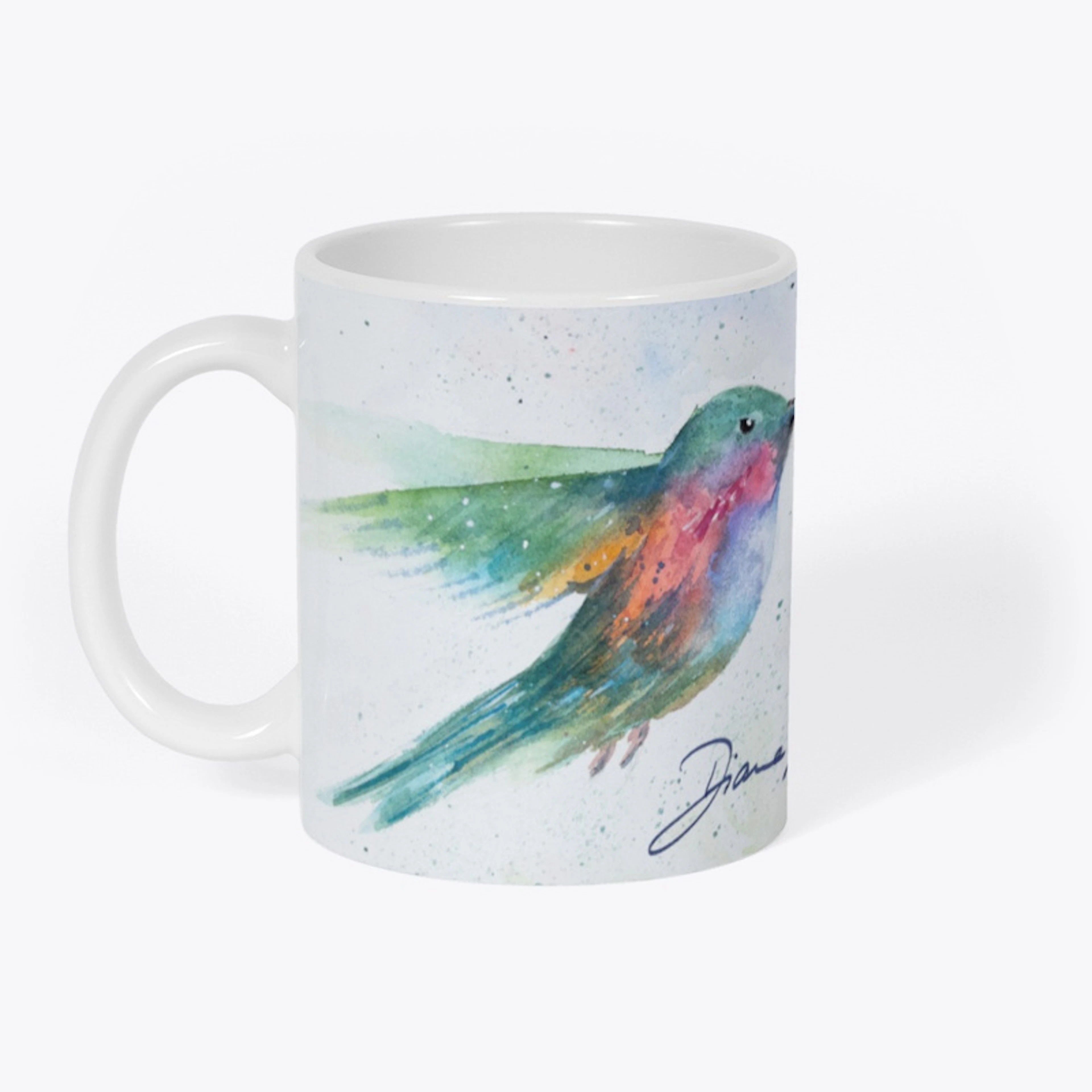 Signature Hummingbird Mug