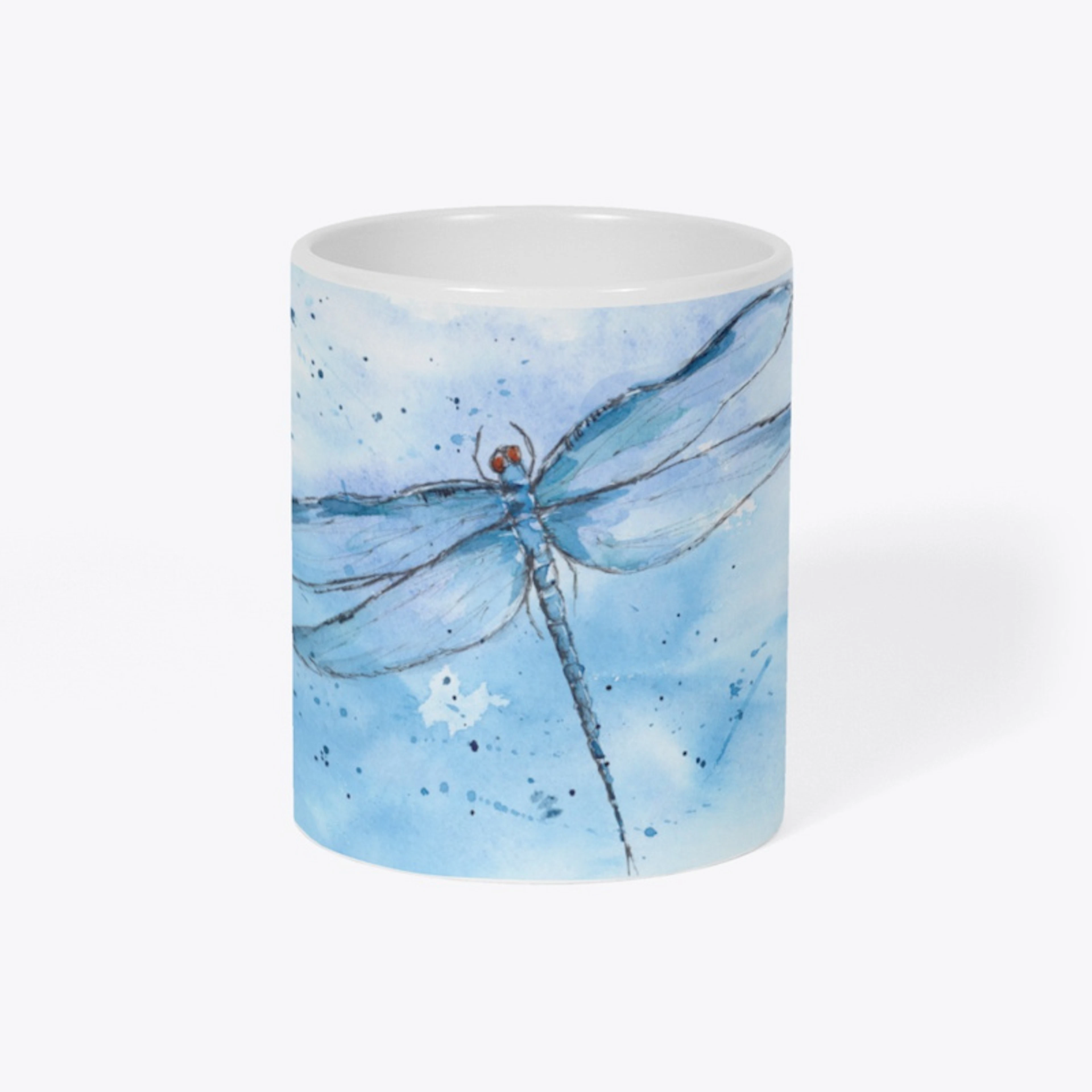Blue Dragonfly Mug
